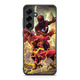 Batman The red Death Against Flash Samsung Galaxy S25 FE Case