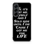 Bebe Rexha Quotes  Samsung Galaxy S25 FE Case
