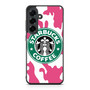 Starbucks Pink Camo Samsung Galaxy S25 FE Case