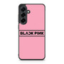 Black Pink Logo Samsung Galaxy S25 FE Case