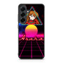 Evangelion Asuka Retrowave Samsung Galaxy S25 FE Case