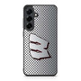 Wisconsin Badgers Football Metal Samsung Galaxy S25 FE Case