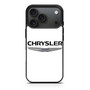 Chrysler Logo 1 iPhone 17 Pro Max Case Chrysler Logo 1 iPhone 17 Pro Max Case