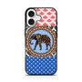 elephant aztec floral art iPhone 17 Case