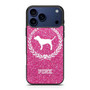 Glitter Pink Dog Logo iPhone 17 Pro Case Glitter Pink Dog Logo iPhone 17 Pro Case