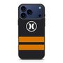 Hurley Orange Strip iPhone 17 Pro Case Hurley Orange Strip iPhone 17 Pro Case