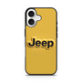 Jeep Yellow Logo iPhone 17 Case Jeep Yellow Logo iPhone 17 Case
