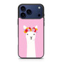 Pink Alpaca iPhone 17 Pro Case Pink Alpaca iPhone 17 Pro Case