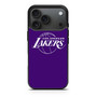 purple lakers iPhone 17 Pro Max Case