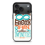 Some Infinitiees Quotes 2 iPhone 17 Pro Max Case Some Infinitiees Quotes 2 iPhone 17 Pro Max Case