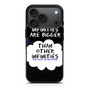 Some Infinitiees Quotes 1 iPhone 17 Pro Max Case Some Infinitiees Quotes 1 iPhone 17 Pro Max Case