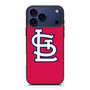 St Louis Cardinals Red iPhone 17 Pro Case St Louis Cardinals Red iPhone 17 Pro Case