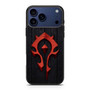Warcraft With Wooden Pattern Background iPhone 17 Pro Case Warcraft With Wooden Pattern Background iPhone 17 Pro Case