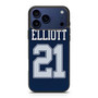Cowboys Elliott 21 iPhone 17 Pro Case Cowboys Elliott 21 iPhone 17 Pro Case