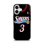 Sixers Iverson Jersey iPhone 17 Case Sixers Iverson Jersey iPhone 17 Case