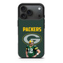 Aaron Rodgers Green Bay Packers 1 iPhone 17 Pro Max Case Aaron Rodgers Green Bay Packers 1 iPhone 17 Pro Max Case