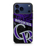 Colorado Rockies Lets Go iPhone 17 Pro Case