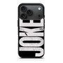 Joker Logo iPhone 17 Pro Max Case Joker Logo iPhone 17 Pro Max Case