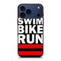 Swim Bike Run 1 iPhone 17 Pro Case Swim Bike Run 1 iPhone 17 Pro Case