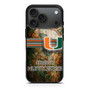 Miami Hurricanes 1 iPhone 17 Pro Max Case Miami Hurricanes 1 iPhone 17 Pro Max Case