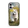 Cute puppy catching butterfly iPhone 17 Series Case