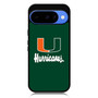 Miami Hurricanes Logo Google Pixel 10 Case