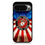 United States Marine Corps on USA Flag Google Pixel 10 Pro XL Case