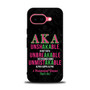 Alpha Kappa Alpha Unshakable Google Pixel 9a Case