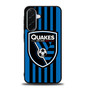 Quakes San Jose Soccer Samsung Galaxy A36 Case
