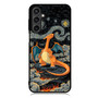 Charizard Inferno Beneath the Starry Night Pokemon Samsung Galaxy A55 Case