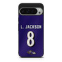 Baltimore Ravens Lamar Jackson Ravens Pride Google Pixel 9/ Pixel 9 Pro/ Pixel 9 Pro XL Case
