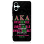 Alpha Kappa Alpha Unshakable Samsung Galaxy A06 Case