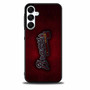 Atlanta Braves Red Metal Style Samsung Galaxy A16 5G Case