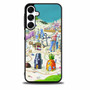 Spongebob Squarepants Maps Samsung Galaxy A16 5G Case