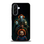 Pennywise Micheal Myers Jason Voorhees and Chucky Samsung Galaxy A36 5G Case