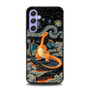Charizard Inferno Beneath the Starry Night Pokemon Samsung Galaxy A54 Case