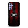Georgia Bulldogs Asphalt Style Samsung Galaxy A54 5G Case