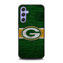 Green Bay Packer Wooden Style Samsung Galaxy A54 5G Case