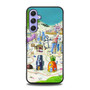 Spongebob Squarepants Maps Samsung Galaxy A54 5G Case