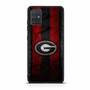 Georgia Bulldogs Asphalt Style Samsung Galaxy A71 5G Case