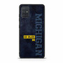 Michigan Wolverine Go Blue Samsung Galaxy A71 5G Case