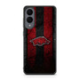Arkansas Razorbacks Asphalt Style Samsung Galaxy S25 Edge Case