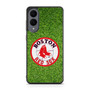 Boston Red Sox In Grass Samsung Galaxy S25 Edge Case