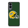 Green Bay Packer Helmet Samsung Galaxy S25 Edge Case