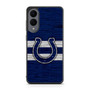 Indianapolis Colts Wooden Style Samsung Galaxy S25 Edge Case