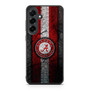 Alabama Crimson Tide Asphalt Style Samsung Galaxy S25 FE Case