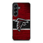 Atlanta Falcons Wooden Style Samsung Galaxy S25 FE Case