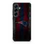 New England Patriots Asphalt Style Samsung Galaxy S25 FE Case
