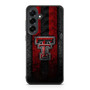 Texas Tech Asphalt Style Samsung Galaxy S25 FE Case