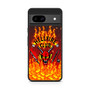 Stranger Things Hellfire Club on Fire Google Pixel 8a Case